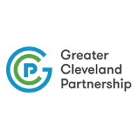 Greater Cleveland Partnership logo with stylized CGP icon.