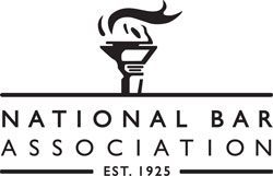 Logo of National Bar Association, established 1925.